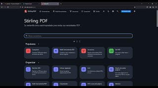 Stirling Pdf Instalado sobre Docker Contenedor Debian [upl. by Llerrut]