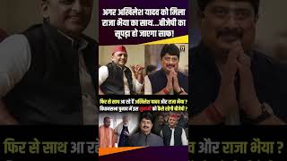 अगर Akhilesh Yadav को मिला Raja Bhaiya का साथ BJP का सूपड़ा हो जाएगा साफ  uppolitics therajneeti [upl. by Warenne]