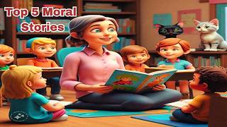 Top 5 Moral Stories for kids  Fairy tales  Moral Stories in English [upl. by Nrek275]