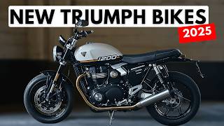 Top 7 New Triumph Motorcycles for 2025 [upl. by Gilbert33]