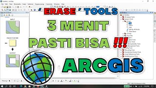 ArcGIS  Analysis Tools  Overlay  Erase [upl. by Ardys]