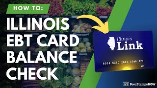 Illinois Link Card Balance Check Instructions [upl. by Lali754]