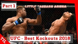 MMA Best Knockouts 2018  part 1 [upl. by Sert217]