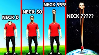 Growing WORLDS LONGEST NECK In GTA 5 [upl. by Natie]