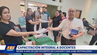 Capacitación integral a docentes reúne a más de 1150 docentes en Caazapá y San Juan Nepomuceno [upl. by Philina704]