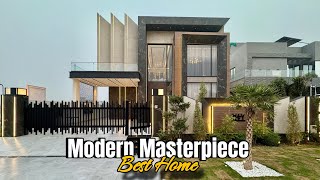 Inside the Most Luxury 1 Kanal Fully Furnished Designer House in Dha Lahore [upl. by Znieh]