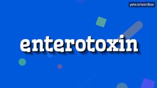 ENTEROTOXIN  HOW TO PRONOUNCE IT [upl. by Ydissak561]