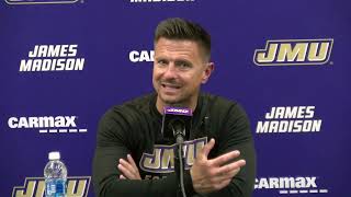 JMU Football  Bob Chesney Postgame Press Conference vs Coastal Carolina  Oct 10 2024 [upl. by Keeryt]