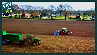 The proces of planting onion seeds  preparing the soil Spring 2020 [upl. by Taima549]