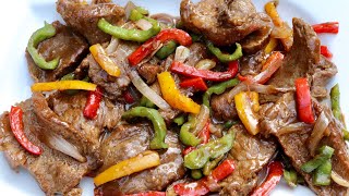 Pepper Beef Steak recipe [upl. by Tikna]