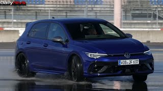 2025 Volkswagen Golf R  Handling Parcours [upl. by Franciscka]