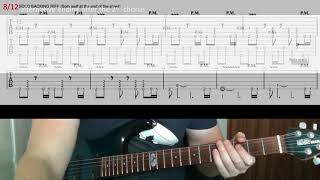 Metallica Harvester Of Sorrow tab lesson part 1 all the riffs [upl. by Haisej]