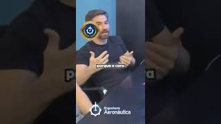 Dificuldades para trabalhar no mercado aeronáutico shorts podcast [upl. by Hettie]