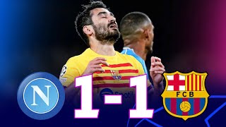 Napoli vs Barcelona 11 Champions League Round of 16 1st Leg  MATCH REVIEW [upl. by Shiller]