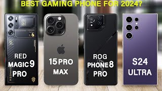 S24 Ultra Vs ROG Phone 8 Pro Vs iPhone 15 Pro Max Vs Red Magic 9 Pro  Best gaming phone 2024 [upl. by Dlopoel]