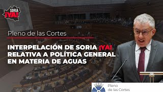 Soria ¡YA lleva a las Cortes la contaminación del agua por nitratos  Soria ¡YA [upl. by Olson]