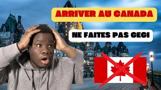 Nouveau Arrivants  Ce Qu’il Ne Faut Pas Faire au Canada [upl. by Conlen618]