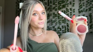 ASMR Doing Your Easter Makeup🐰 Southern Accent [upl. by Grekin]