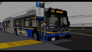 Translink SCBCTA V8142  N20 DOWNTOWN [upl. by Hughmanick]