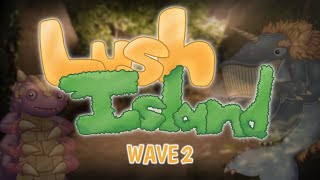 Lush Island ANIMATED  My Singing Monsters Wave 2 [upl. by Cave271]