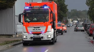 Pressluft  Bullhorn Einsatzfahrten Freiwillige Feuerwehr Itzehoe zur Abschlussübung 2018 [upl. by Sloan]