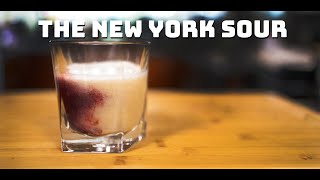 Mastering the New York Sour A Classic Cocktail with a Modern Twist [upl. by Drannek]