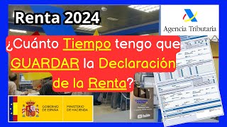 💥👉¿𝐃𝐞𝐛𝐨 𝐆𝐔𝐀𝐑𝐃𝐀𝐑 𝐥𝐚 𝐃𝐞𝐜𝐥𝐚𝐫𝐚𝐜𝐢𝐨𝐧 𝐝𝐞 𝐥𝐚 𝐑𝐞𝐧𝐭𝐚❓ ¿𝐂𝐮𝐚𝐧𝐭𝐨 𝐭𝐢𝐞𝐦𝐩𝐨❓ ¿𝐐𝐮𝐞 𝐩𝐚𝐬𝐚 𝐬𝐢 𝐧𝐨 𝐥𝐨 𝐡𝐚𝐠𝐨❓Irpf 2023 aeat 🟦 [upl. by Ardnekan]