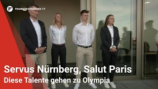 Servus Nürnberg Salut Paris Für diese Talente des Goldenen Rings geht es zu Olympia [upl. by Atina559]