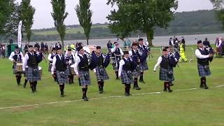 TULLIALLAN PIPES AND DRUMS GRADE 4B AT THE SCOTTISH PIPE BAND CHAMPIONSHIPS 2018 [upl. by Aivatra214]