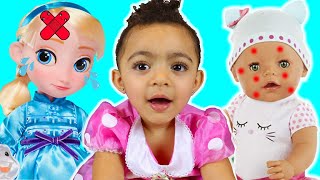 Miss Polly had a Dolly Song  Leahs Play Time Nursery Rhymes amp Kids Songs [upl. by Adihsaar]