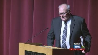 Legenday Purdue basketball coach Gene Keady speaks at Honeywell Center in Wabash [upl. by Hoes]