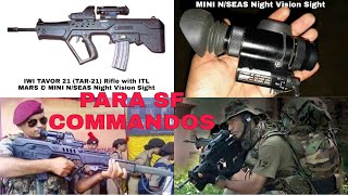 PARA SF Commandos  TAVOR21 Night Vision Sight amp Red Dot Sight Combo  INDIAN ARMY Special Forces [upl. by Tremml]