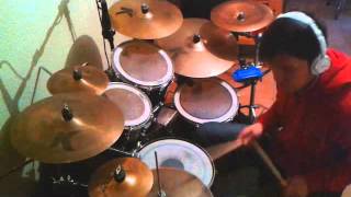 La carencia  Drum cover [upl. by Nomyad270]