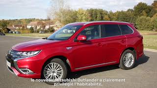 Mitsubishi Outlander PHEV  Hybride Rechargeable  Un SUV à vocation familiale [upl. by Giraud]