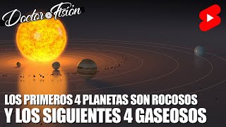 4 PLANETAS ROCOSOS y 4 GASEOSOS ¿CASUALIDAD [upl. by Parrott]