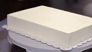 How to Frost a Half Sheet Cake [upl. by Damiano]