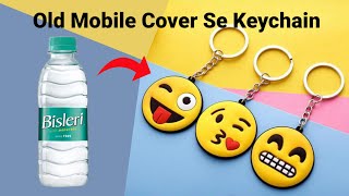 How to make Keychain at homeHomemade bottle KeychainDIY Gift Keychainbts KeychainCute Keychain [upl. by Eillas]