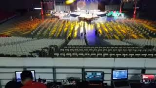 SOUND CHECKING FOR THE AUDIO SYSTEM IN THE PHILIPPINE ARENA👊✌️❤️💚 [upl. by Nerra]