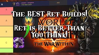 The BEST Ret Paladin Builds Ret Paladin PvP  Gameplay  Overview  WoW The War Within 1102 [upl. by Anyk495]