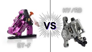 TRP HYRD Vs Juintech GTF  One brake to rule them all [upl. by Euqinahc]