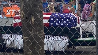 Parade at NYS Woodsmen’s Field Days in Boonville NY [upl. by Refynnej]