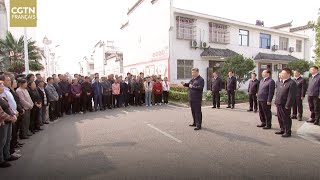 Xi Jinping inspecte la province du Hubei [upl. by Steddman569]