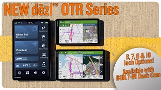 Get truckertrusted navigation – New dēzl™ OTR truck navigators [upl. by Noraf]