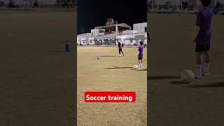 Soccer training idea for developing passing and ball control football soccerskills skills [upl. by Booker]