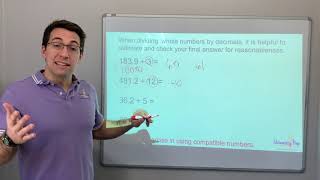 Division  Estimate Quotients of Decimals [upl. by Eilojne]