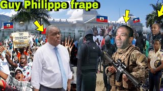 4 novembre sa fèk tonbe vin tande Guy Philippe dedouble aswèa men zenGarry Conille repon Guy Philip [upl. by Bluma]