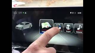 Android display for Mercedes Benz GLK X204 20132015 1025 inch touch [upl. by Eihs260]