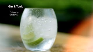 How to make the best Gin and Tonic [upl. by Rabbaj939]