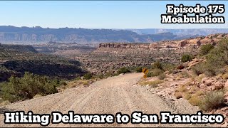 Walking Into Moab  Utah Kokopelli Trail  American Discovery Trail Ep 175 [upl. by Duj916]