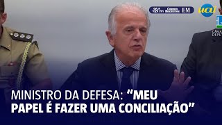 Ministro da defesa quotO 81 nos afastou a todosquot [upl. by Akemaj]